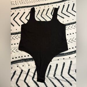 a new day Black Bodysuit